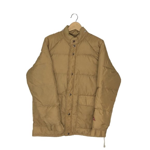 Vintage Abercrombie Fitch Camel Goose Down Jacket - Picture 1 of 3